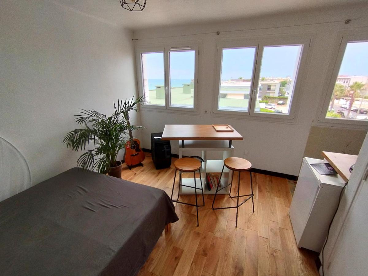Cosy Studio En Etage Residence Front De Mer بالافاس ليه فلو المظهر الخارجي الصورة