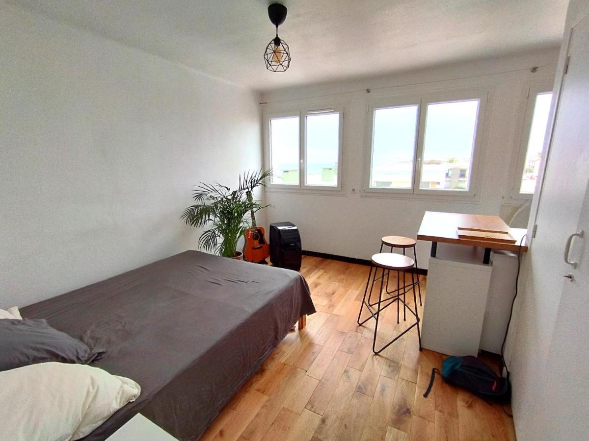 Cosy Studio En Etage Residence Front De Mer بالافاس ليه فلو المظهر الخارجي الصورة